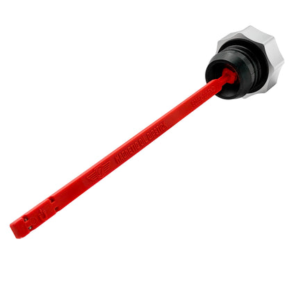 Performance Magnetic Dipstick for Harley-Davidson Dyna (1999-2005) - Curved Silver