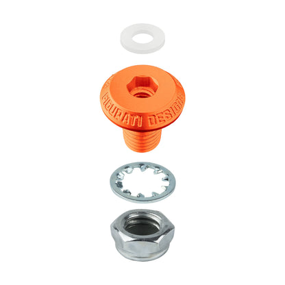 Performance Fender Seat Screw Bushing - Orange