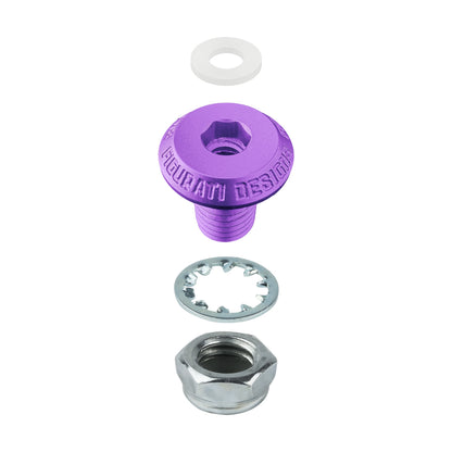 Performance Fender Seat Screw Bushing - Purple