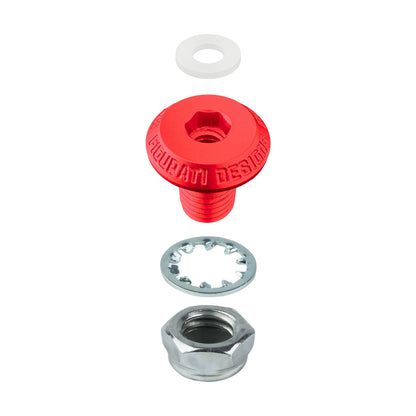 Performance Fender Seat Screw Bushing - Red