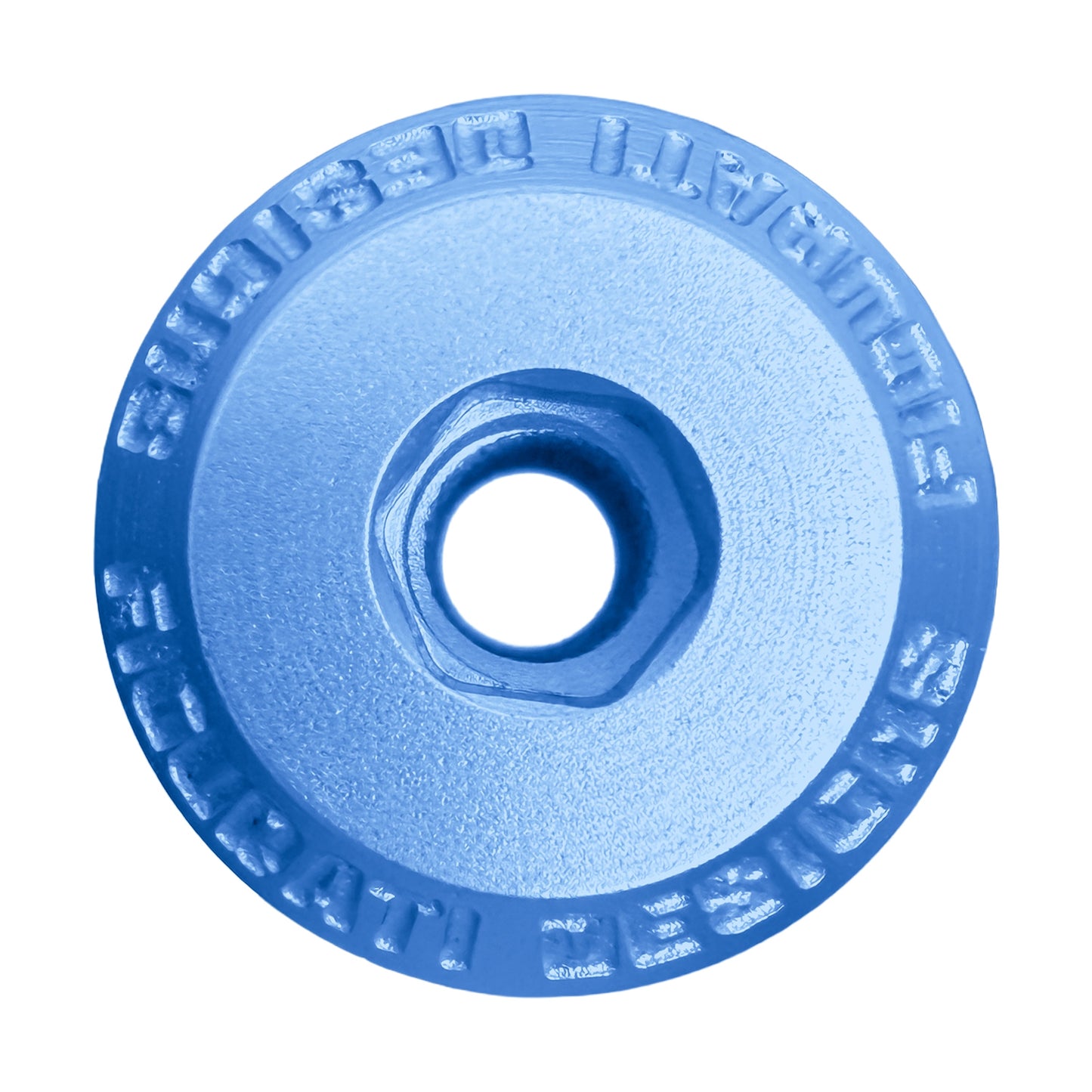 Performance Fender Seat Screw Bushing - Blue