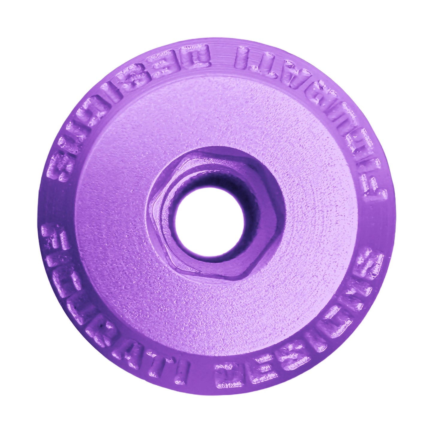 Performance Fender Seat Screw Bushing - Purple