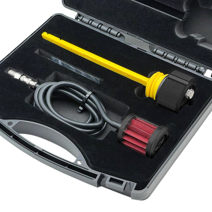 Performance Vented Dipstick for Harley-Davidson Touring M8 - Knurled Black