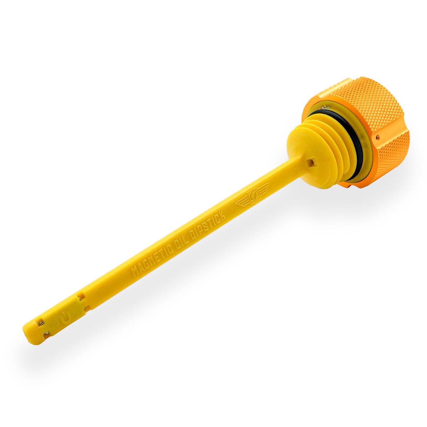 Performance Vented Dipstick for Harley-Davidson Touring M8 - Knurled Gold
