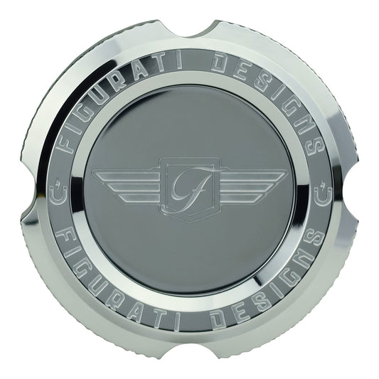 Signature Magnetic Dipstick for Harley-Davidson Touring M8 - Knurled Silver