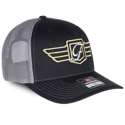 Figurati Designs Trucker Hat - Gold & Silver