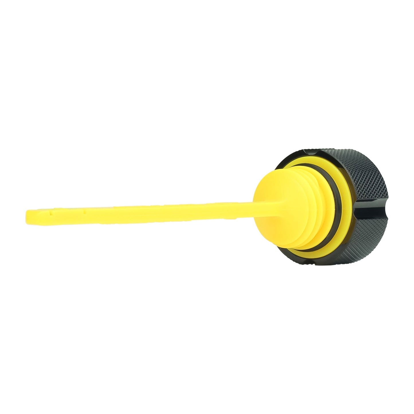 Custom Signature Magnetic Dipstick for Harley-Davidson Touring M8 - Knurled Black - Full Color