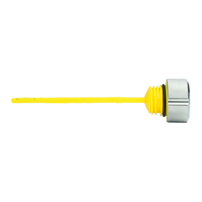 Custom Signature Magnetic Dipstick for Harley-Davidson Touring M8 - Knurled Silver - Full Color