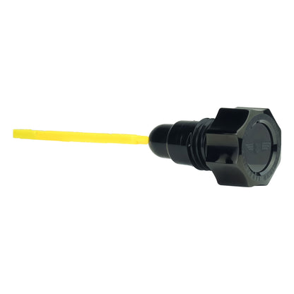 Signature Magnetic Dipstick for Harley-Davidson Touring Twin Cam (2007-2016) - Curved Black