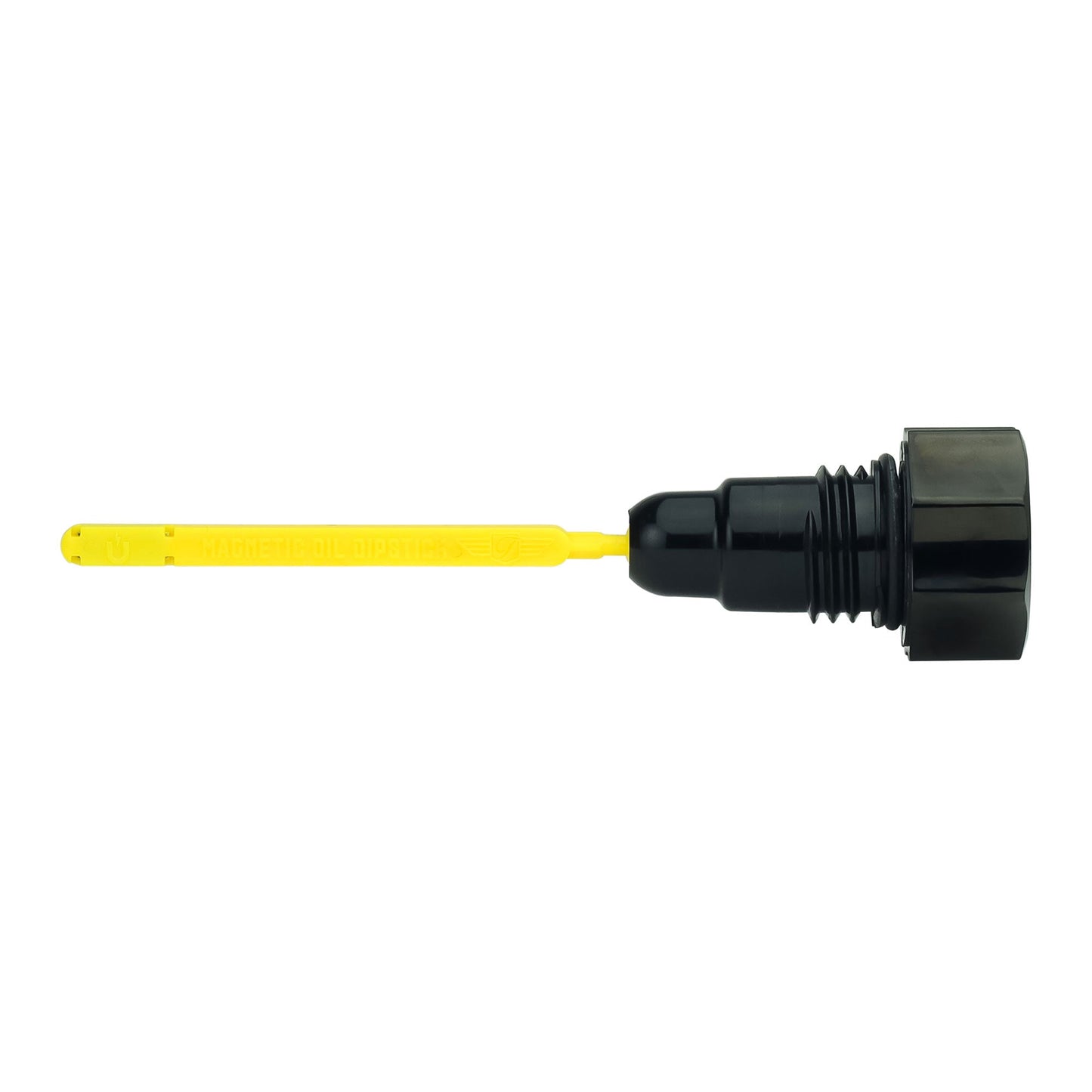 Signature Magnetic Dipstick for Harley-Davidson Touring Twin Cam (2007-2016) - Curved Black