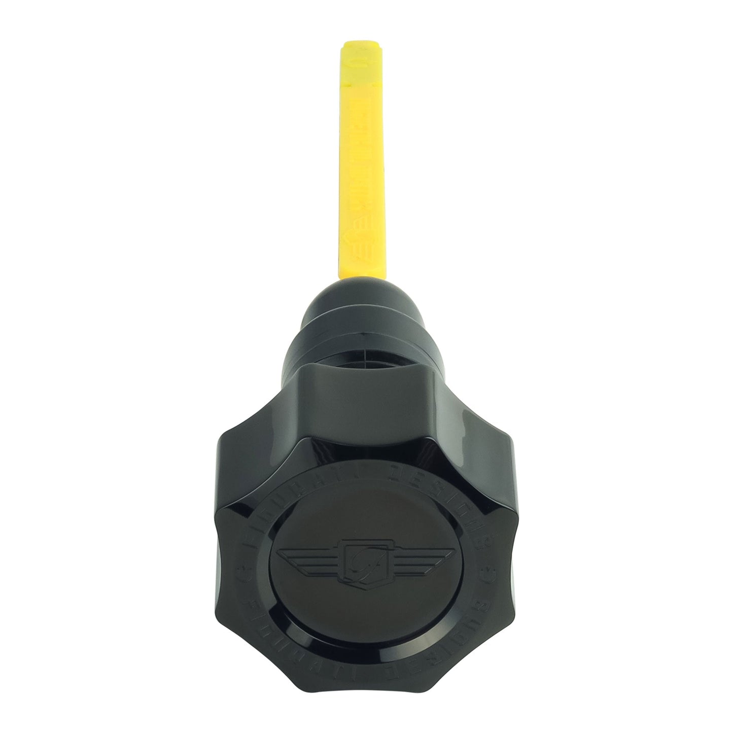 Signature Magnetic Dipstick for Harley-Davidson Touring Twin Cam (2007-2016) - Curved Black