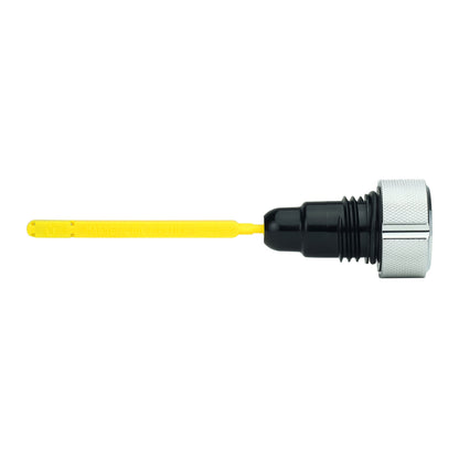 Signature Magnetic Dipstick for Harley-Davidson Touring Twin Cam (2007-2016) - Knurled Silver