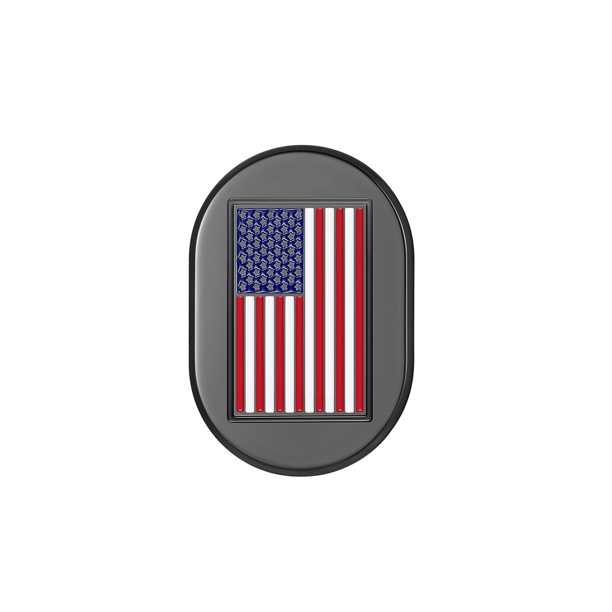 Harley-Davidson Black American Flag Antenna Cover - Right