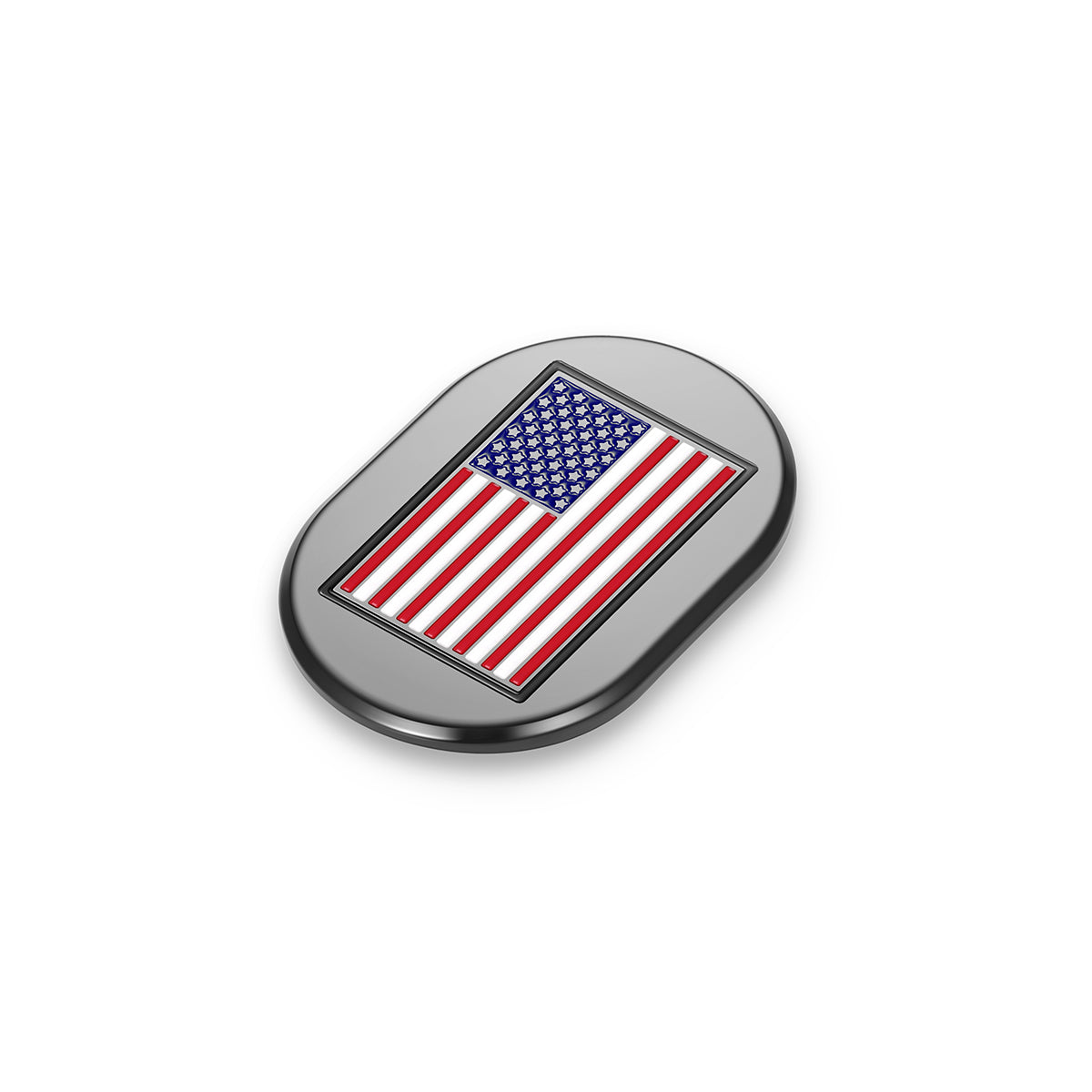 Harley-Davidson Black American Flag Antenna Cover - Left