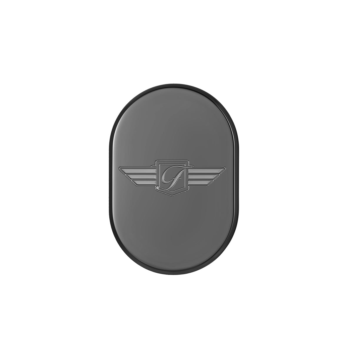 Harley-Davidson Black FD Logo Antenna Cover - Left