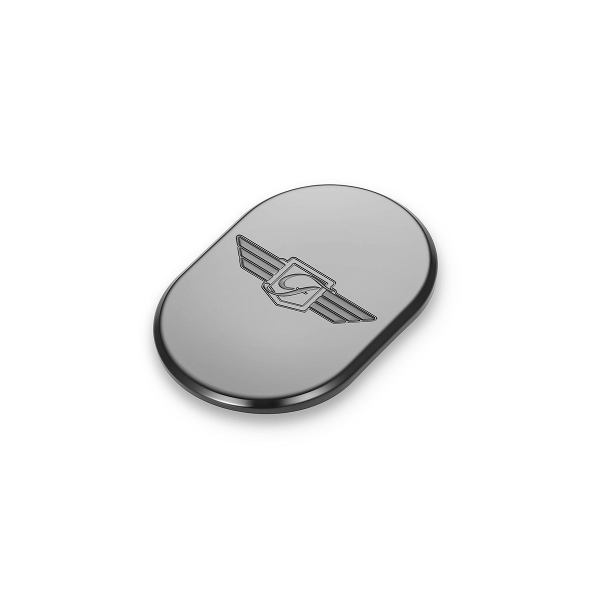 Harley-Davidson Black FD Logo Antenna Cover - Left