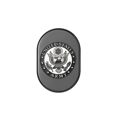 Harley-Davidson Stainless-Steel in Black US Army Antenna Cover - Left