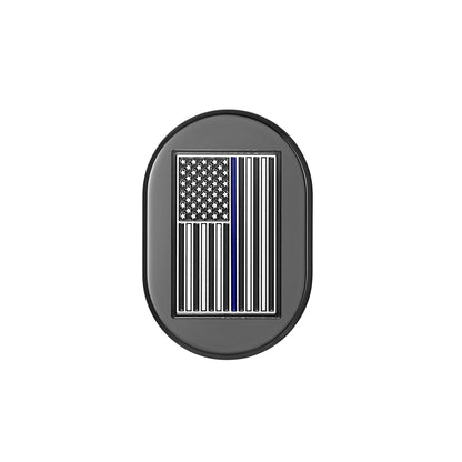 Harley-Davidson Black thin Blue Line Antenna Cover - Right