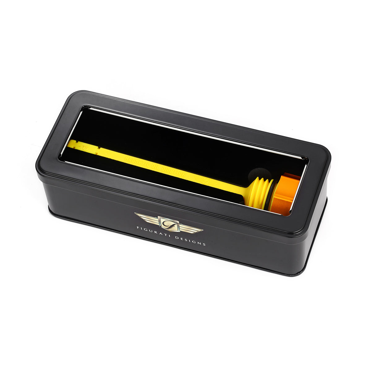 Performance Dipstick for Harley-Davidson Touring M8 - Curved Gold