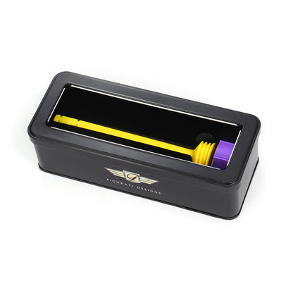 Performance Dipstick for Harley-Davidson Touring M8 - Curved Purple