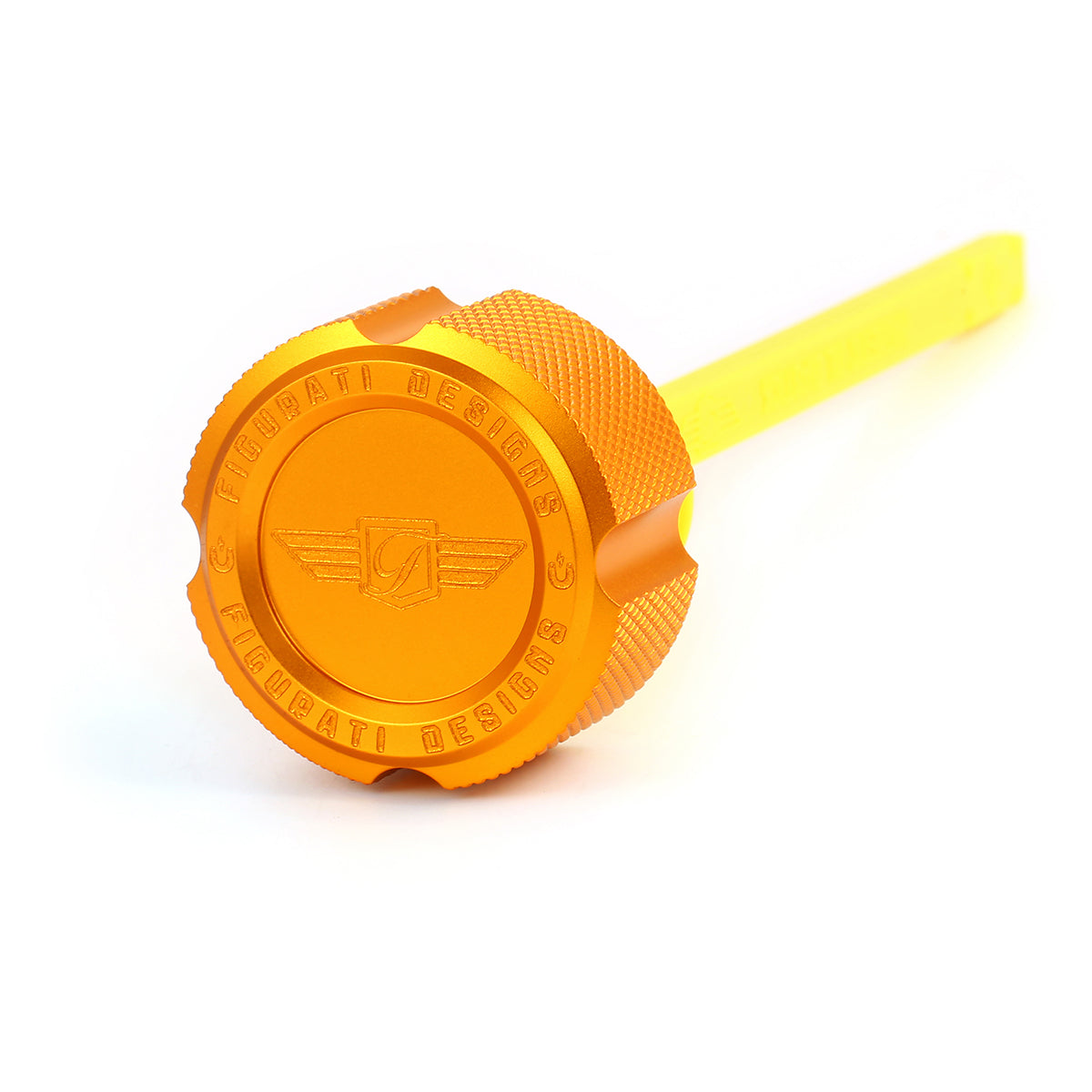 Performance Dipstick for Harley-Davidson Touring M8 - Knurled Gold
