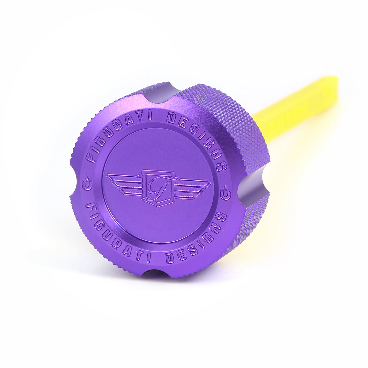Performance Dipstick for Harley-Davidson Touring M8 - Knurled Purple
