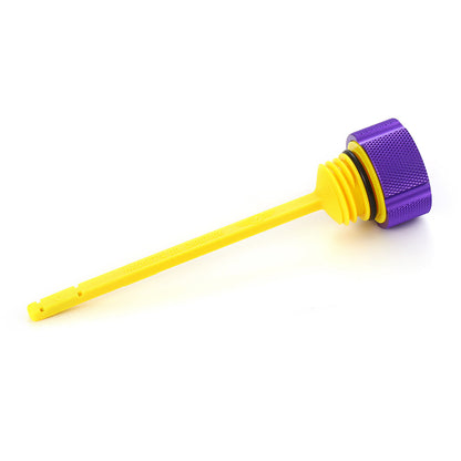 Performance Dipstick for Harley-Davidson Touring M8 - Knurled Purple
