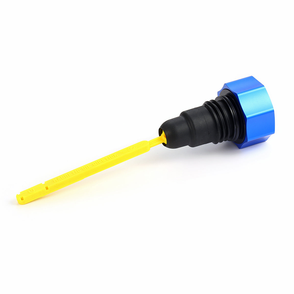 Performance Dipstick for Harley-Davidson Touring Twin Cam (2007-2016) - Curved Blue