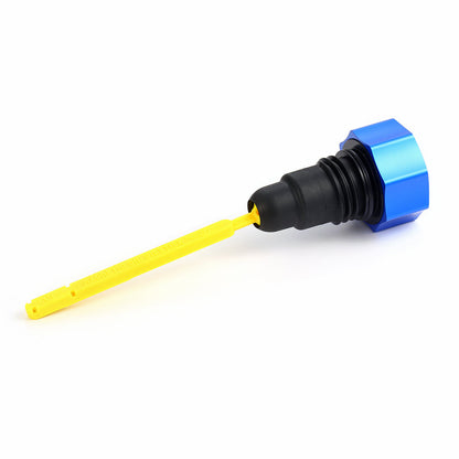 Performance Dipstick for Harley-Davidson Touring Twin Cam (2007-2016) - Curved Blue