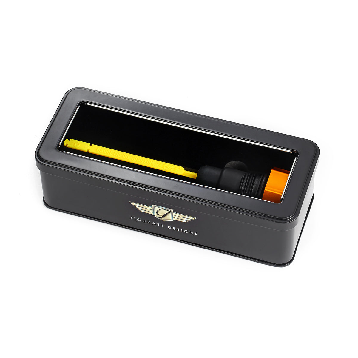 Performance Dipstick for Harley-Davidson Touring Twin Cam (2007-2016) - Curved Gold