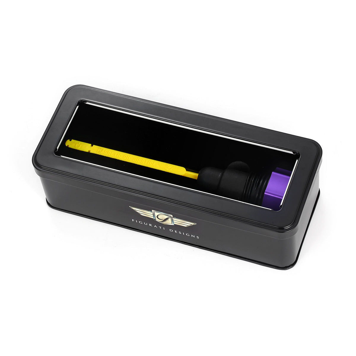 Performance Dipstick for Harley-Davidson Touring Twin Cam (2007-2016) - Curved Purple