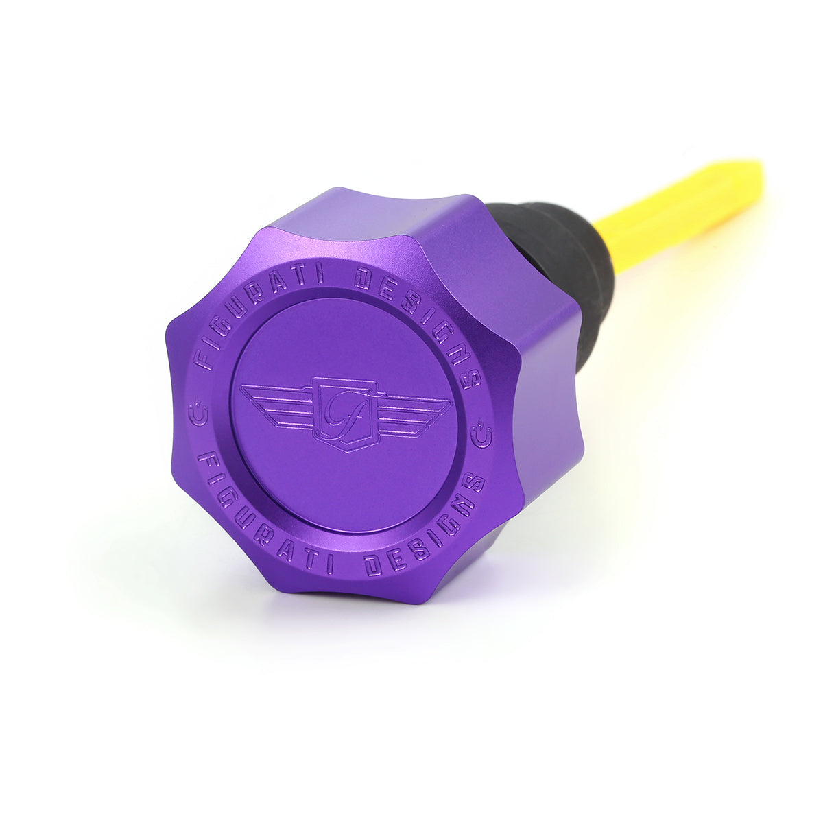 Performance Dipstick for Harley-Davidson Touring Twin Cam (2007-2016) - Curved Purple