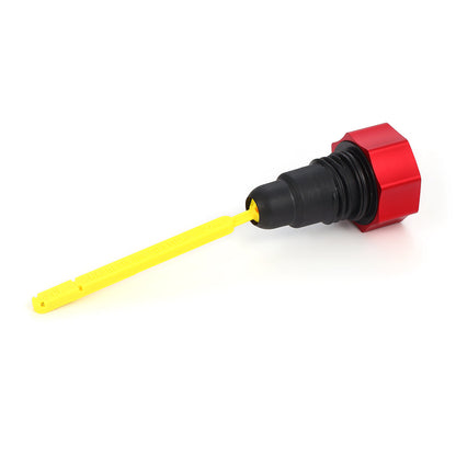 Performance Dipstick for Harley-Davidson Touring Twin Cam (2007-2016) - Curved Red
