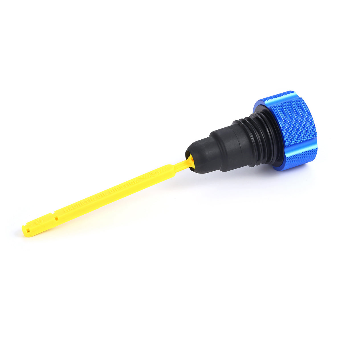 Performance Dipstick for Harley-Davidson Touring Twin Cam (2007-2016) - Knurled Blue