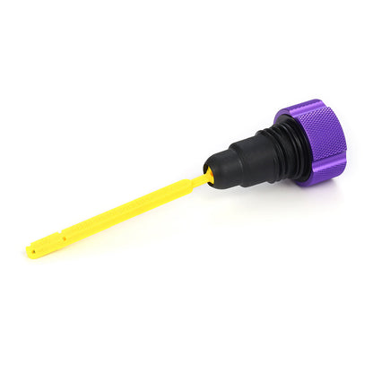 Performance Dipstick for Harley-Davidson Touring Twin Cam (2007-2016) - Knurled Purple