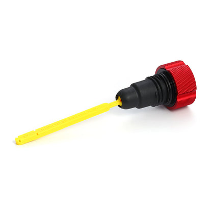 Performance Dipstick for Harley-Davidson Touring Twin Cam (2007-2016) - Knurled Red