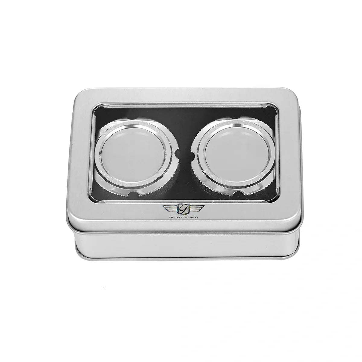 Harley-Davidson Stainless-Steel Front Axle Nut Covers