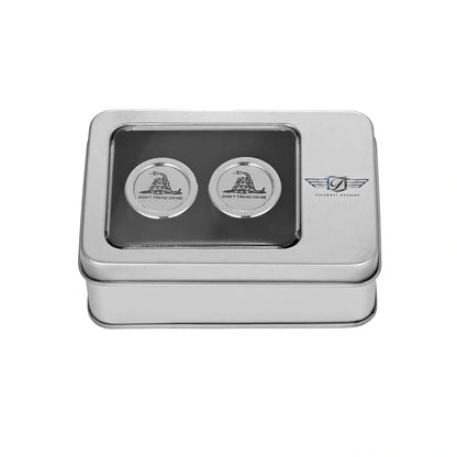 Harley-Davidson Stainless-Steel Don't Tread On Me Docking Hardware