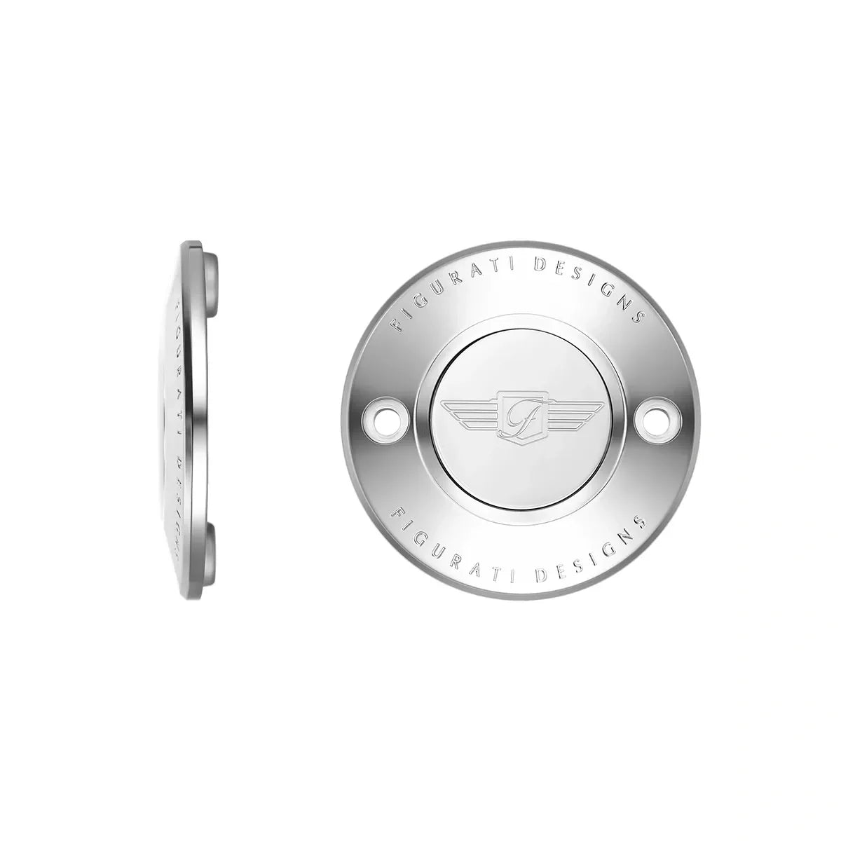 Harley-Davidson Stainless-Steel Figurati Designs Logo M8 Timing Cover