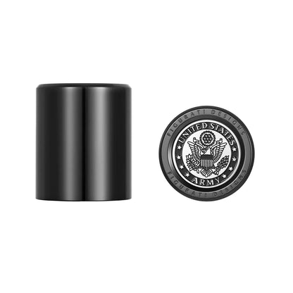 Harley-Davidson Stainless-Steel/Black Officialy Licensed Army Docking Hardware
