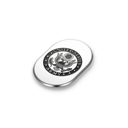 Harley-Davidson Stainless-Steel US Army Antenna Cover - Left