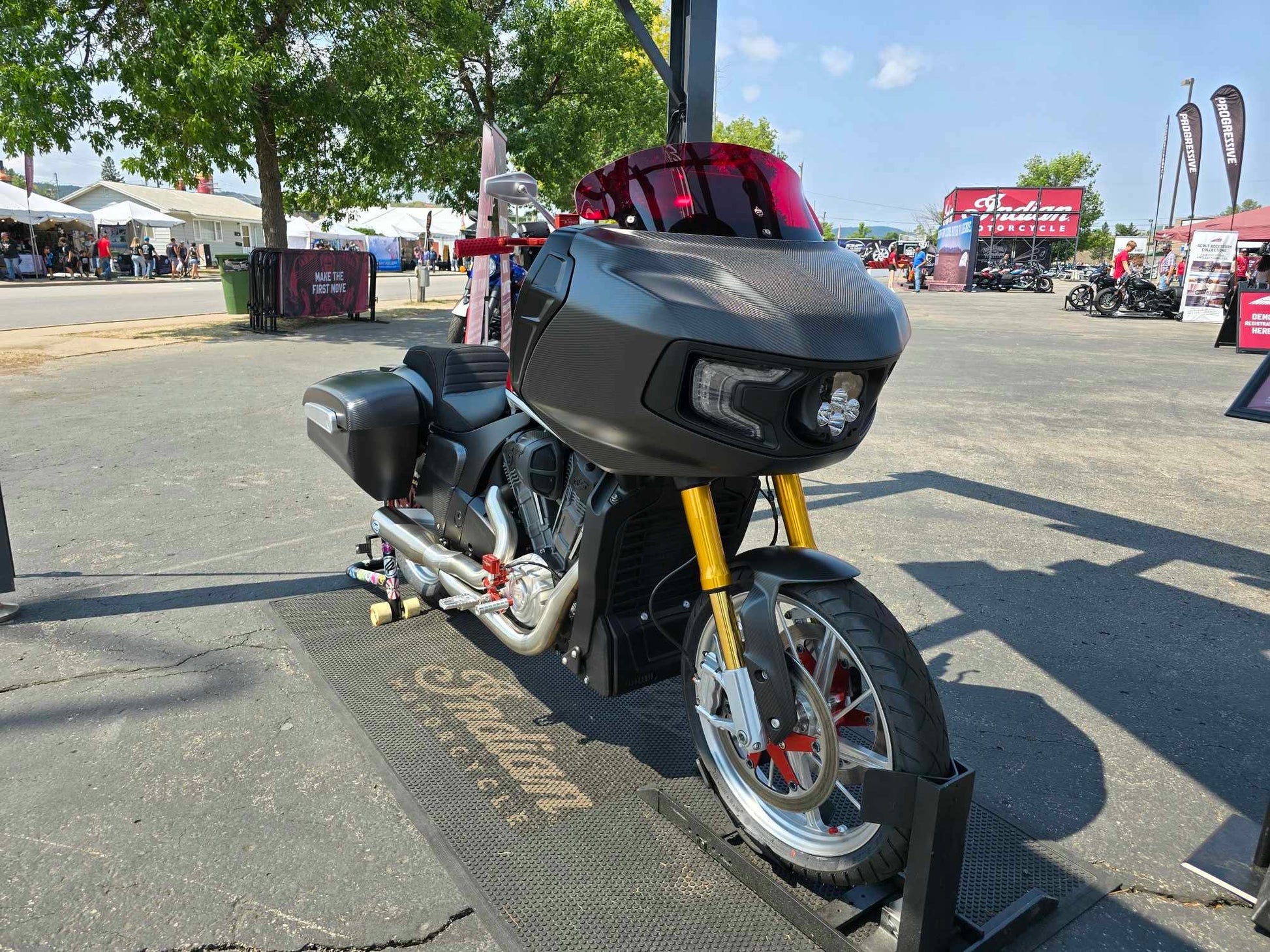 Forever Rad Custom Dynamics Shark Demon Headlight for Indian Challenger - Forever Rad-Forever Rad
