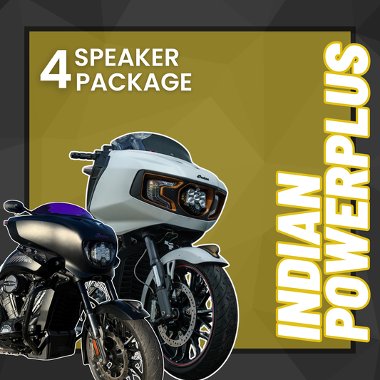 Indian Powerplus 4 Speaker Audio Package