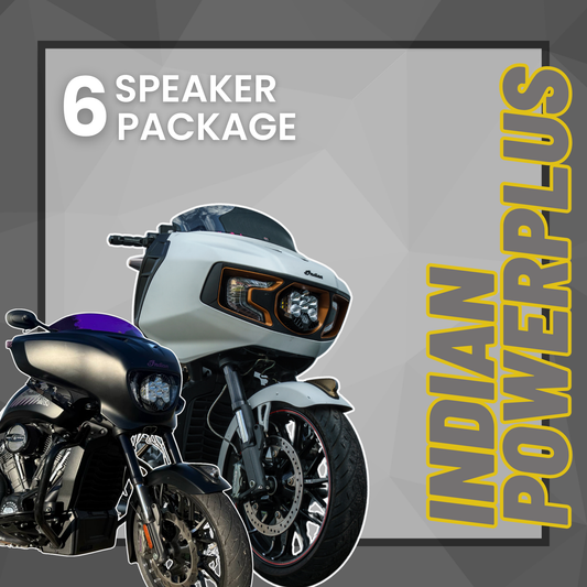 Indian Powerplus 6 Speaker Audio Package