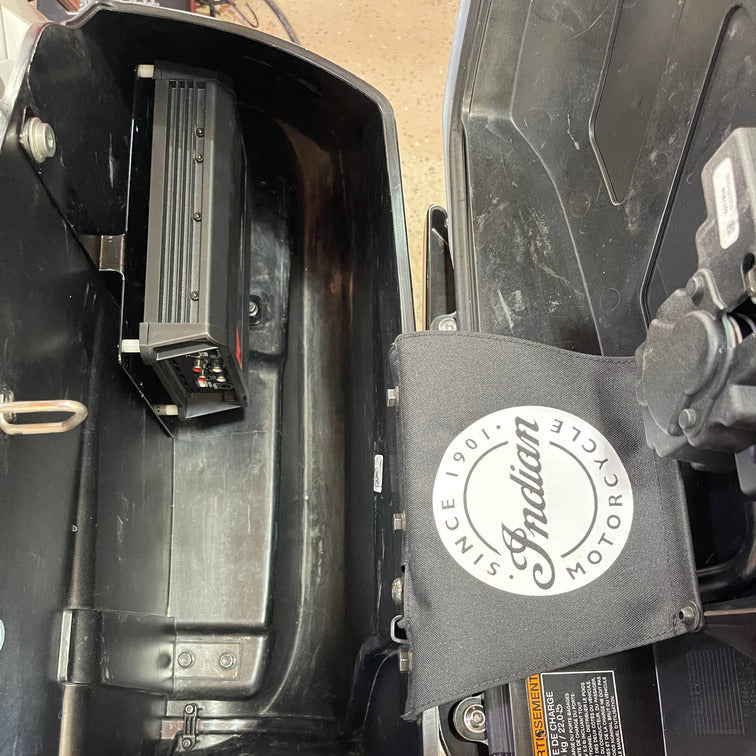 Davidson Audio Left Saddlebag Amp Plate