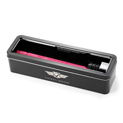 Signature Magnetic Dipstick for Harley-Davidson Touring Twin Cam (1999-2006) - Curved Silver