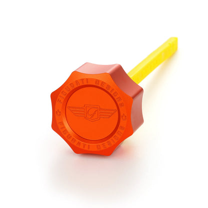 Performance Dipstick for Harley-Davidson Touring M8 - Curved Orange