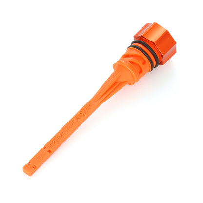 Performance Magnetic Dipstick for Harley-Davidson M8 Softail - Curved Orange