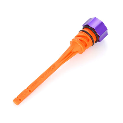 Performance Magnetic Dipstick for Harley-Davidson M8 Softail - Curved Purple