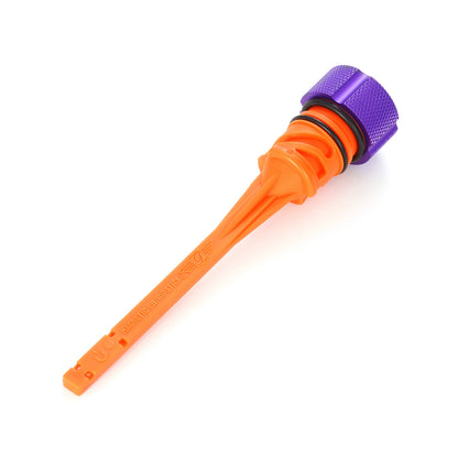 Performance Magnetic Dipstick for Harley-Davidson M8 Softail - Knurled Purple
